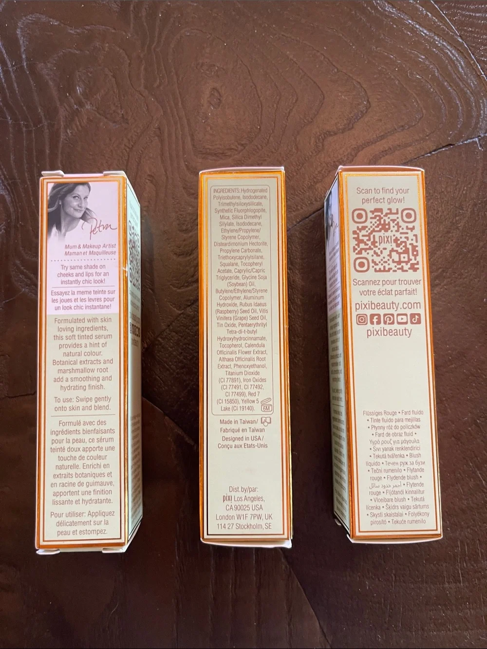 Pixi Liquid Glow Fluid Cheek Tint Trio